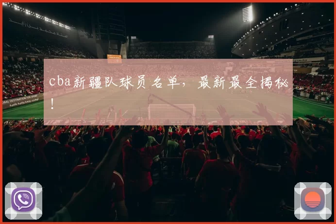 cba新疆队球员名单，最新最全揭秘！