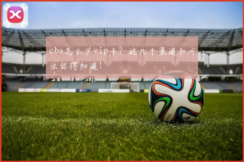 cba怎么买vip卡？这几个渠道和方法你得知道！